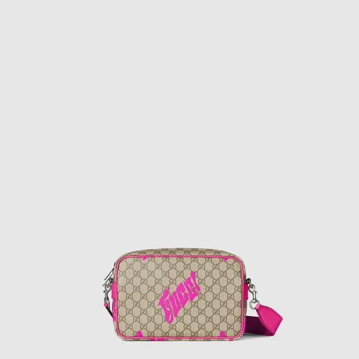 구찌 남성 GG 슈프림 카메라 백 - Gucci Mens GG Supreme Bag - g… - 1
