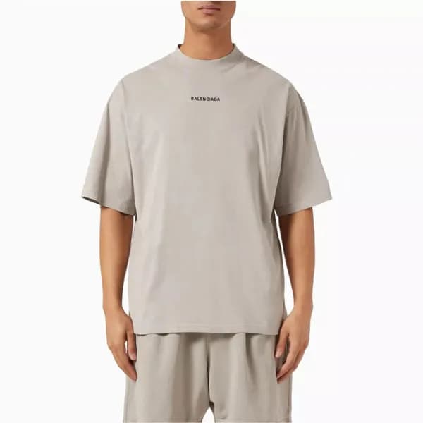 발렌시아가 남성 라운드 반팔 티셔츠 - Balenciaga Mens Round Tshirt… - 1