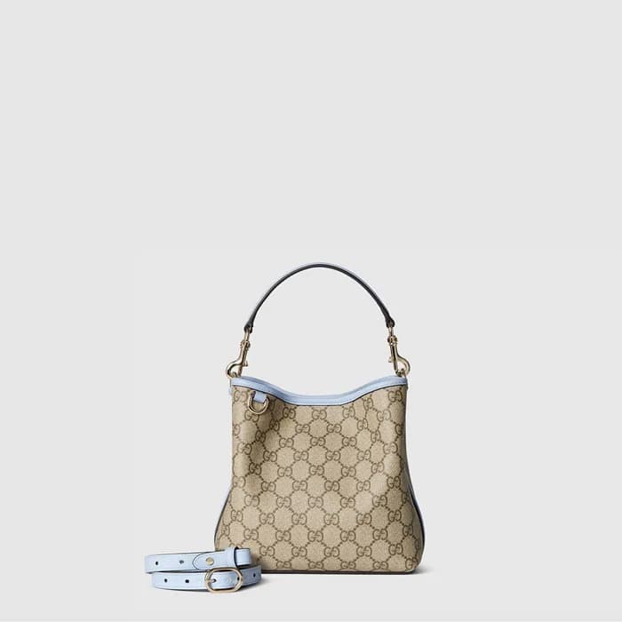 구찌 여성 GG 엠블럼 스몰 버킷백 - Gucci Womens Small Bucket Ba… - 1