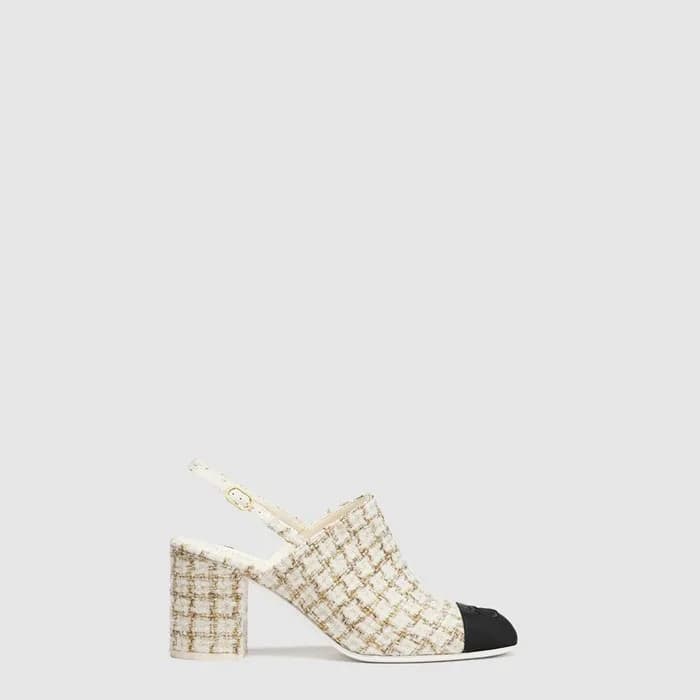 샤넬 여성 하이힐 슬링백 - Chanel Womens Slingback - chs8572x - 1