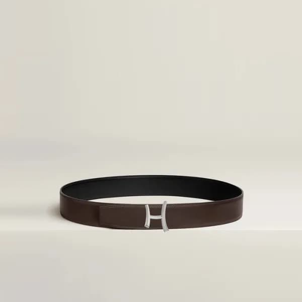에르메스 남성 S Script 버클 리버서블 벨트 - Hermes Mens S Script… - 1