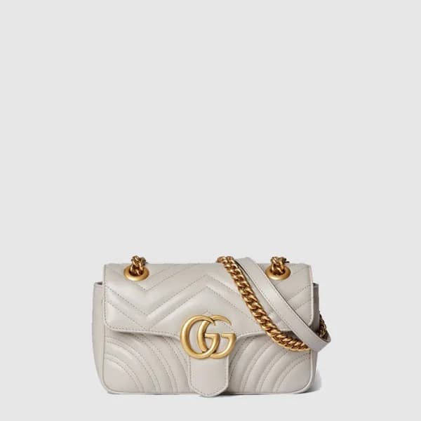 구찌 여성 GG 마몽 미니 숄더백 - Gucci Womens GG Marmont Mini … - 1