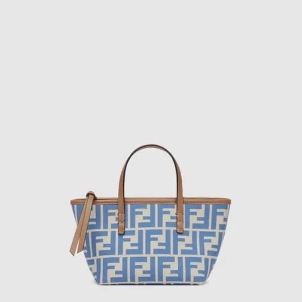 펜디 여성 FF 자카드 미니백 - Fendi Womens FF Jacquard Mini B… - 1