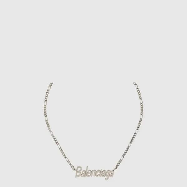 발렌시아가 남성 이니셜 디자인 네크리스 - Balenciaga Mens Initial De… - 1