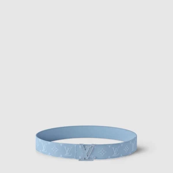 루이비통 남성 양면 가죽 벨트 - Louis vuitton Mens Reversible L… - 1