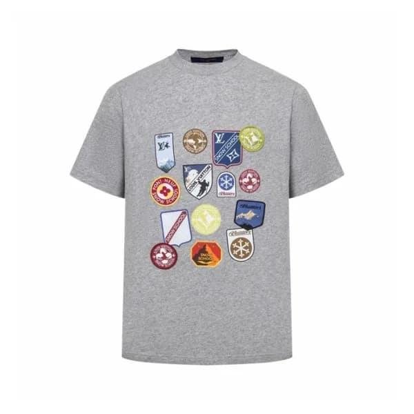 루이비통 남성 반팔 티셔츠 - Louis vuitton Mens Short-sleeved … - 1