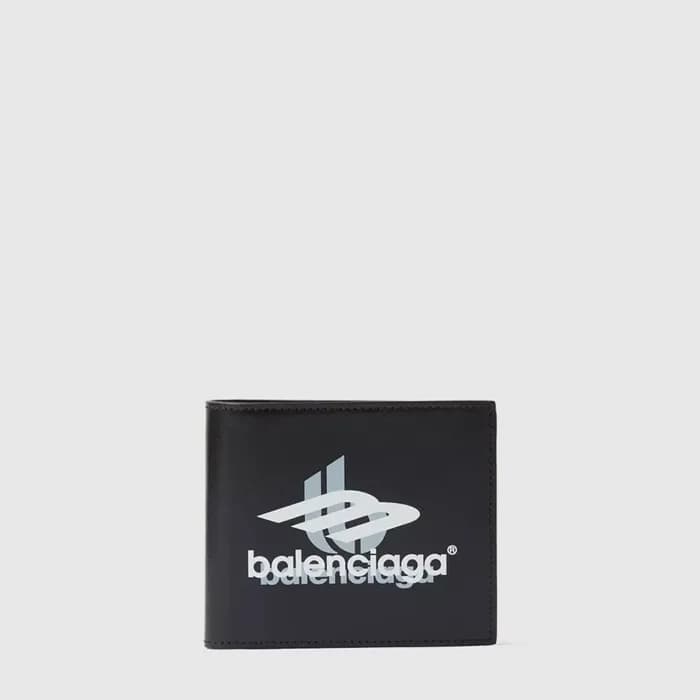 발렌시아가 남성 캐쉬 스퀘어 폴디드 지갑 - Balenciga Mens Cash Squar… - 1