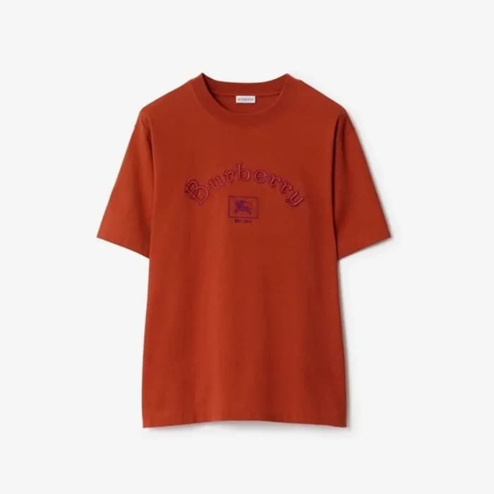 버버리 남성 라운드 반팔 티셔츠 - Burberry Mens Round Tshirt - b… - 1