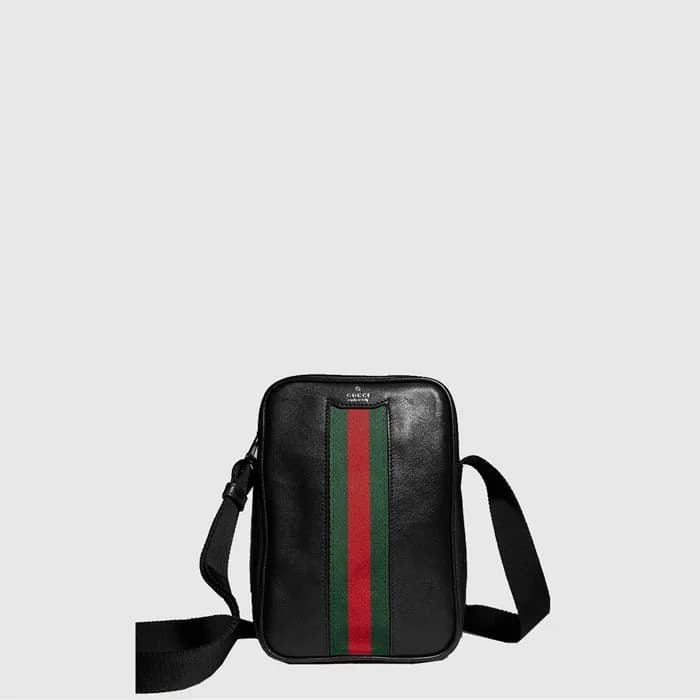 구찌 남성 웹 미니백 - Gucci Mens Web Mini Bag - gub16310x - 1