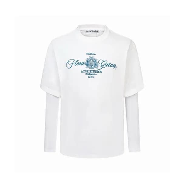 아크네 남성 라운드 긴팔티 - Acne Mens Round Tshirt - anc16438x