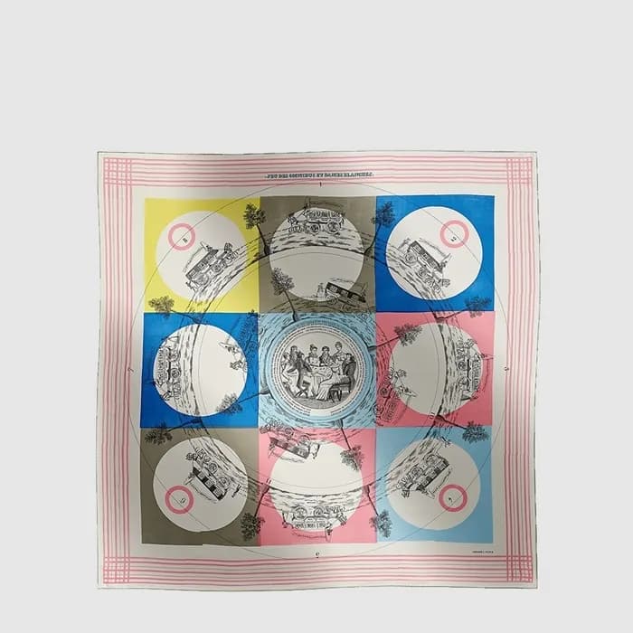 에르메스 여성 게임 스카프 - Hermes Womens Game Scarf - acc8772x - 1