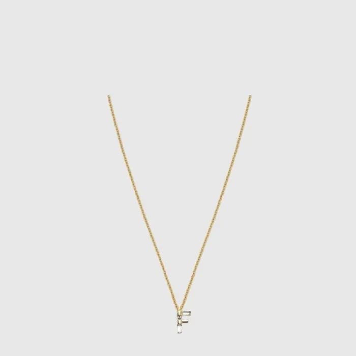 펜디 여성 F 네크리스 - Fendi Womens F Necklace - acc10166x - 1