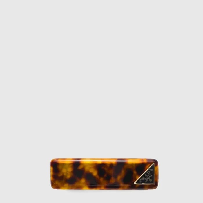 프라다 여성 플렉시글래스 헤어 클립 - Prada Womens Plexiglass Hair Clip - acc10271x - 1