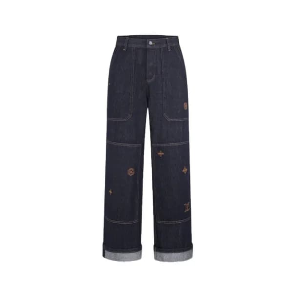 루이비통 남성 클래식 청바지 - Louis vuitton Mens Classic Jeans - lvc17753x - 1