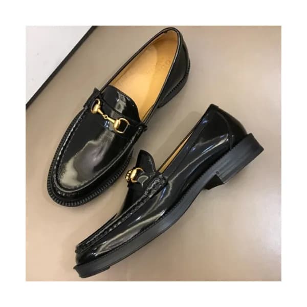 GUCCI 2018 MENS STRAP LEATHER LOAFER - 구찌 남성 스트랩 … - 1