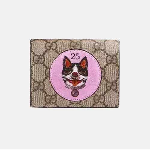 Gucci GG Supreme Card Case 506277 - 구찌 슈프림 카드지갑 GU… - 1