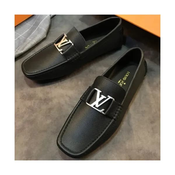 LOUIS VUITTON 2018 MENS LEATHER LOAFER - 루이비통 남성 … - 1