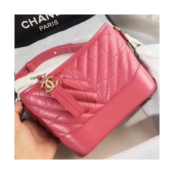Chanel 2018 Gabrielle Hobo Shoulder Bag,20/28CM -… - 1