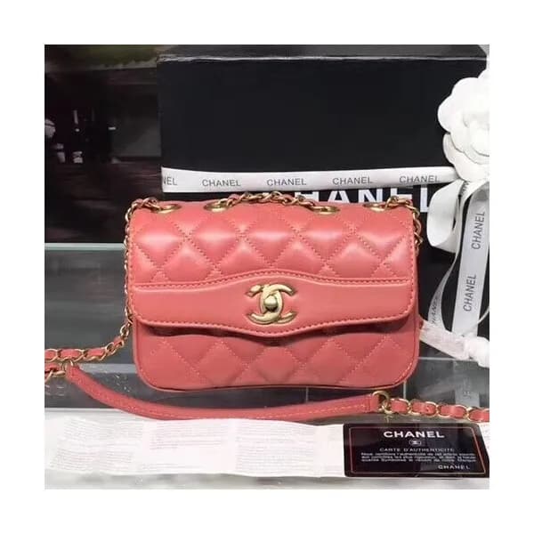 Chanel 2018 Women Chain Leather Shoulder Bag ,24CM… - 1
