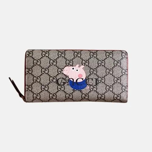 Gucci 2018 Ladies PVC Zippy Long Wallet 525254 - … - 1