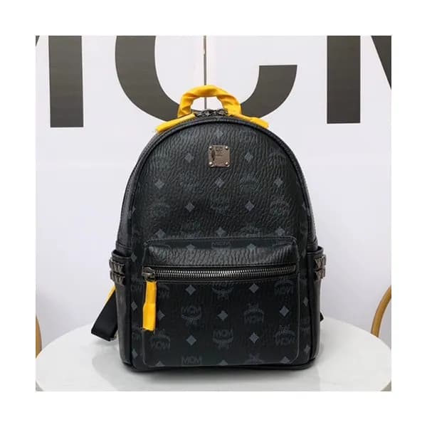 MCM Stark Leather Back Pack,17/21/26/34cm - 엠씨엠 스타… - 1
