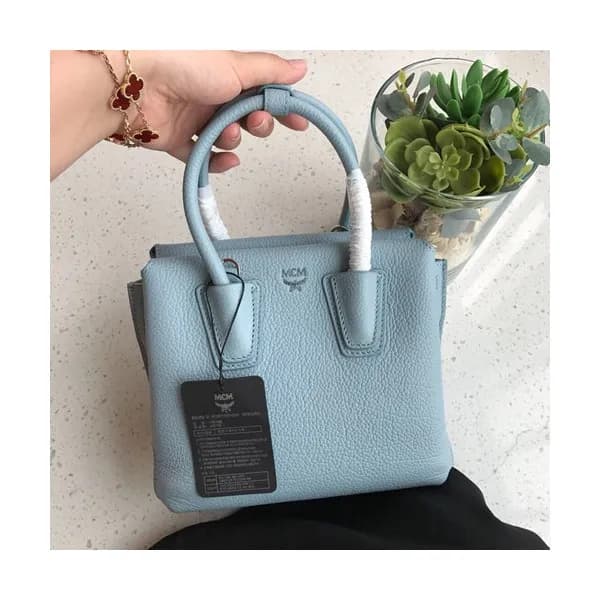 MCM Milla Leather Tote Shoulder Bag,19cm - 엠씨엠 여성용… - 1