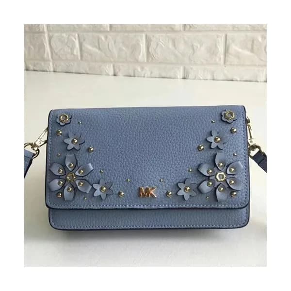 Michael Kors Leather Shoulder Cross Bag, 18CM - 마이… - 1