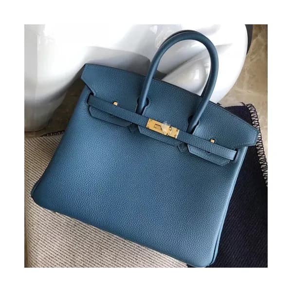 Hermes Birkin Togo Leather Tote Shoulder Bag ,25cm… - 1