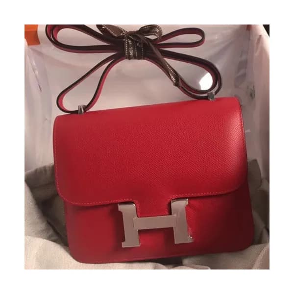 Hermes Constance Epsom Leather Shoulder Bag,19cm -… - 1