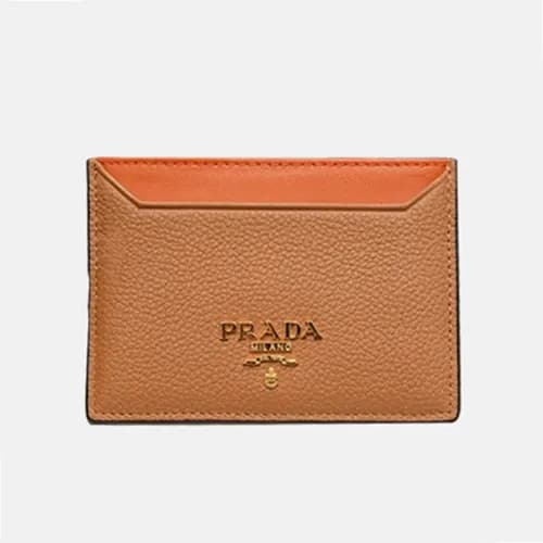 Prada 2019 Saffiano Steel Logo Card Holder 1MC208 … - 1