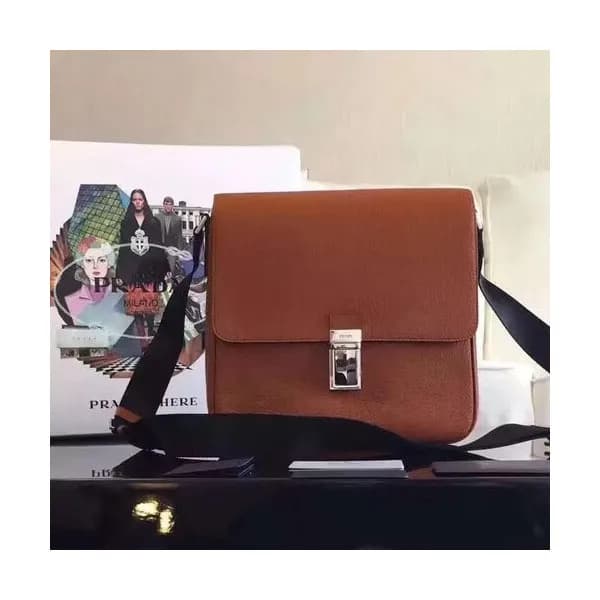 Prada 2018 Leather Shoulder Bag ,26CM - 프라다 2018 레… - 1