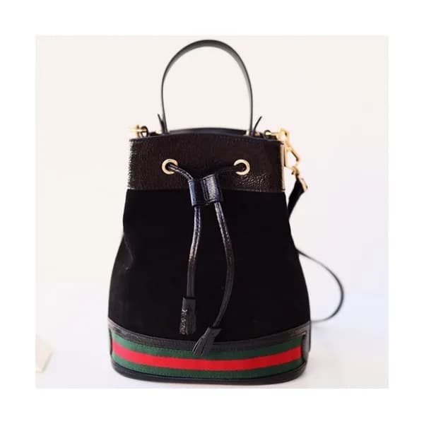 Gucci GG Ophidia Suede Women Bucket Bag,26CM - 구찌 … - 1