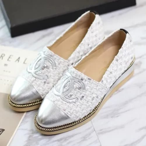 Chanel 2018 Ladies Classic CC Logo Plat Shoes - 샤넬…