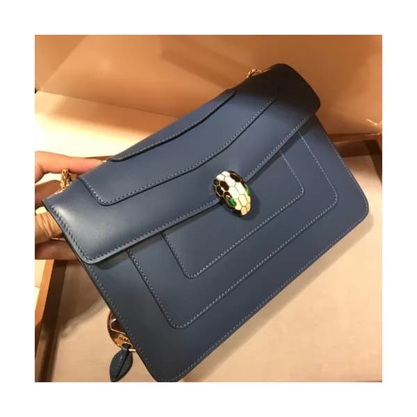 Bvlgari Serpenti Forever Chain Shoulder Bag,28CM -… - 1