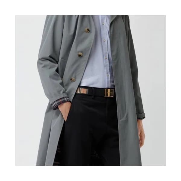 Burberry 2018 London Signature Mens Check Leather … - 1