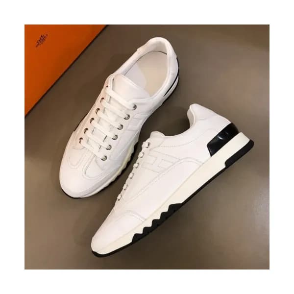 Hermes 2019 Mens Parfunms Leather Sneakers - 에르메스 … - 1