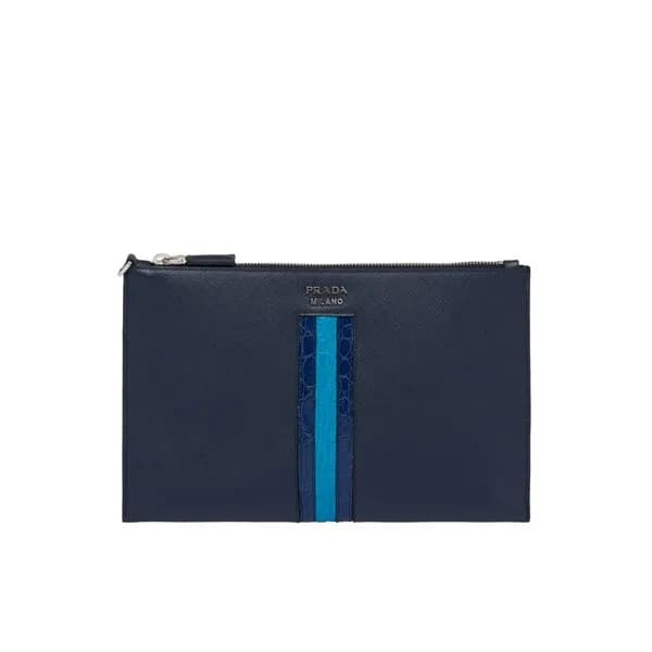 Prada 2019 Mens Clutch Bag,28CM - 프라다 2019 남성용 클러… - 1