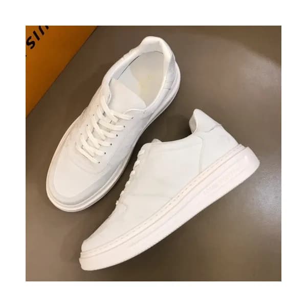 Louis Vuitton 2019 Mens Initial Logo Lambskin Snea… - 1