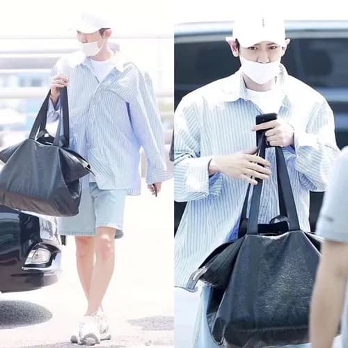 Balenciaga 2019 Leather Tote Shoulder Bag,34/44CM … - 1