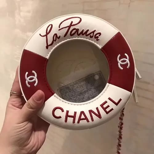 Chanel 2019 Small Round Chain Shoulder Bag ,19CM … - 1