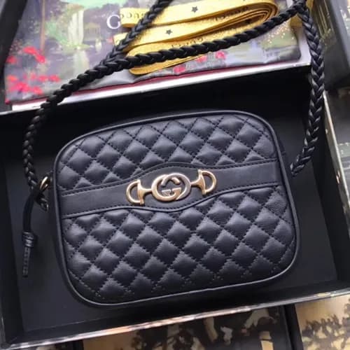 Gucci 2019 Laminated Leather Women Shoulder Bag ,1… - 1
