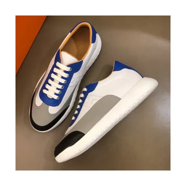 Hermes 2019 Mens Parfunms Business Leather Sneaker… - 1