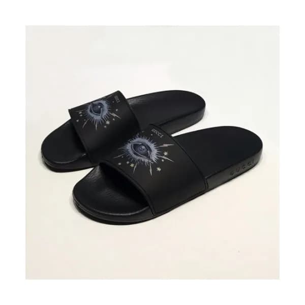 Gucci 2019 Mm/Wm Eyes Casual Slipper - 구찌 남자 아이즈 캐… - 1