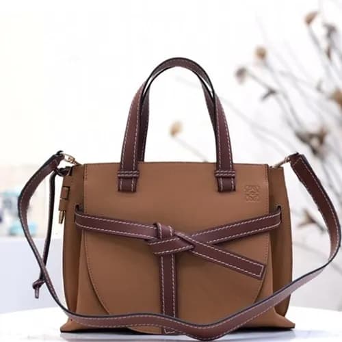 Loewe 2019 Gate Small Tote Shoulder Bag,30CM - 로에베… - 1