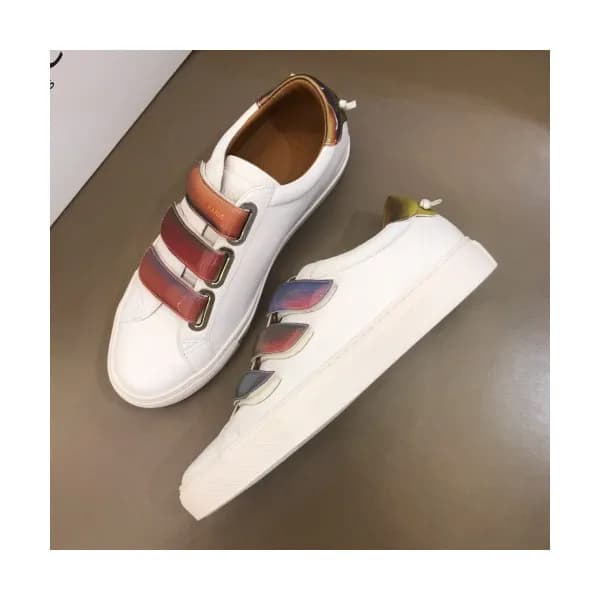 Givenchy 2019 Mens Logo Leather Sneakers - 지방시 남성 … - 1