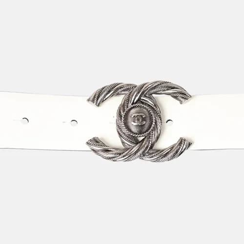 Chanel 2019 Ladies Leather Belt - 샤넬 2019 여성용 레더 벨… - 1
