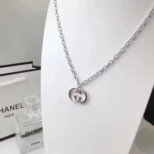 Gucci Choker 18k White Gold -구찌 여성용 목걸이 18K도금 화이… - 1