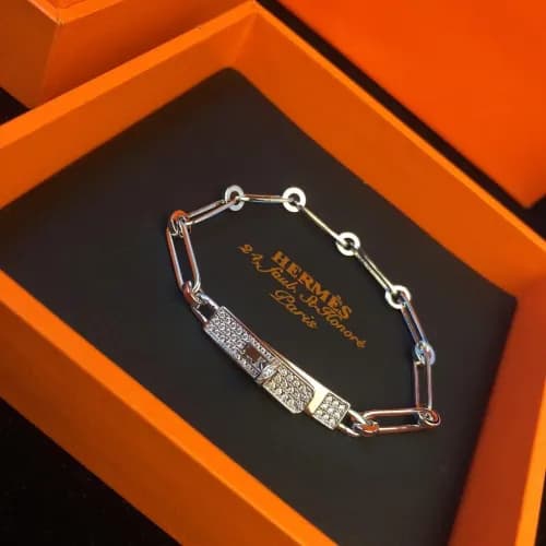 Hermes Bangle -에르메스 여성 팔찌her0010.컬러(화이트 골드) - 1