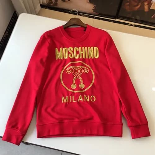 Moschino 2019 Mm/Wm Logo Wolf Cotton Hood Tee - 모스… - 1