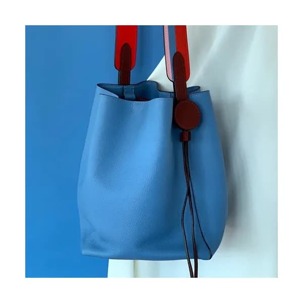 Hermes 2019 Licol Ever Color Leather Hobo Bucket S… - 1